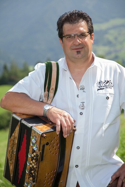 Karl Grüner von Granstein Echo mit Ziehharmonika